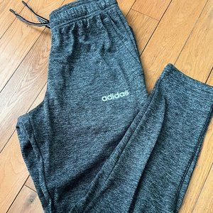 Adidas womens sweatpants size small marbled gray/black